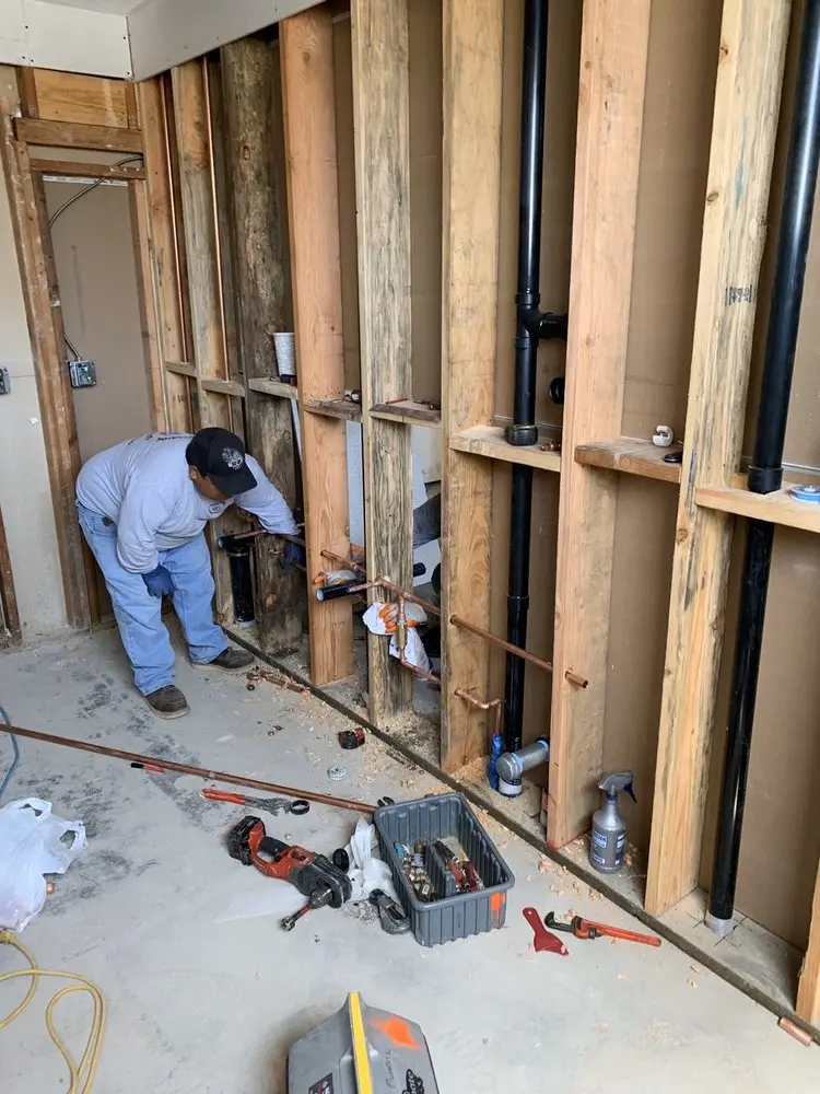 Commercial rough-in plumbing for Gas Line Repair in Northshire